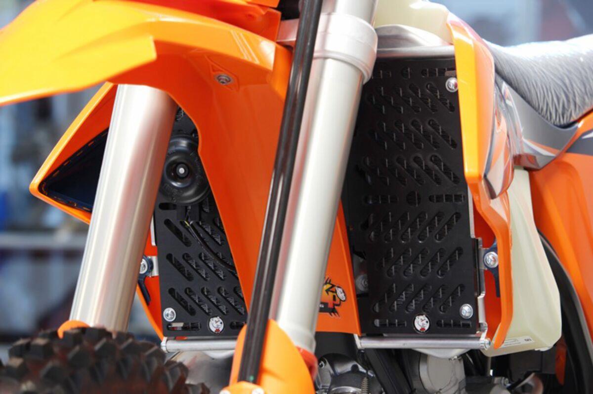 AXP Racing Xtrem Radiator Guards For KTM EXC 250 TPI 2017-2023 Pair AX1593