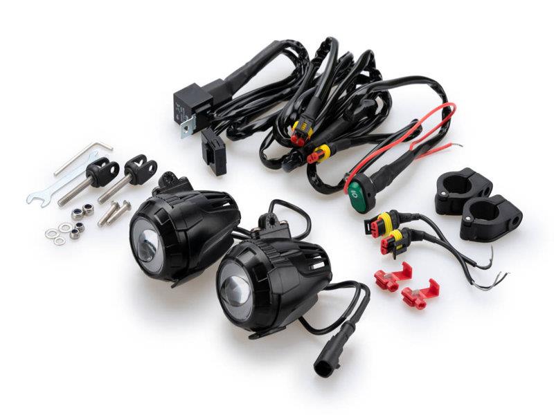 Puig Adjustable Auxillary Light Black 20794H