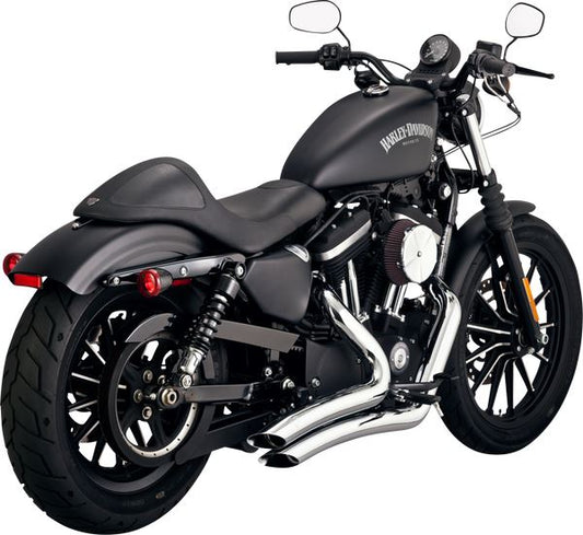 Vance & Hines Big Radius Exhaust System Chrome For HD XL 883 N 14-22 26367