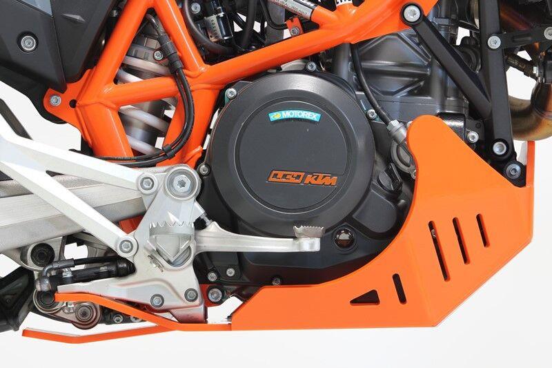 AXP Racing Skid Plate Orange Polyethylene (Hdpe) For KTM Enduro 2008-2025 Ax1700