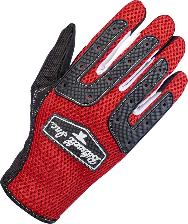 Biltwell Motorcycle Gloves Anza Red/Black