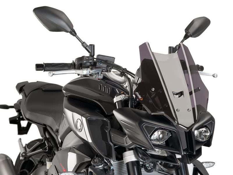 PUIG Touring Screen Dark Smoke for Yamaha MT-10/MT-10 SP 16-21 8917F