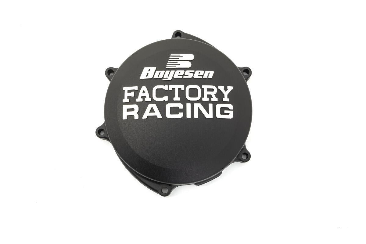 Boyesen Factory Clutch Cover For Yamaha YZ 250 FX 2019-2024 Black CC-37CB