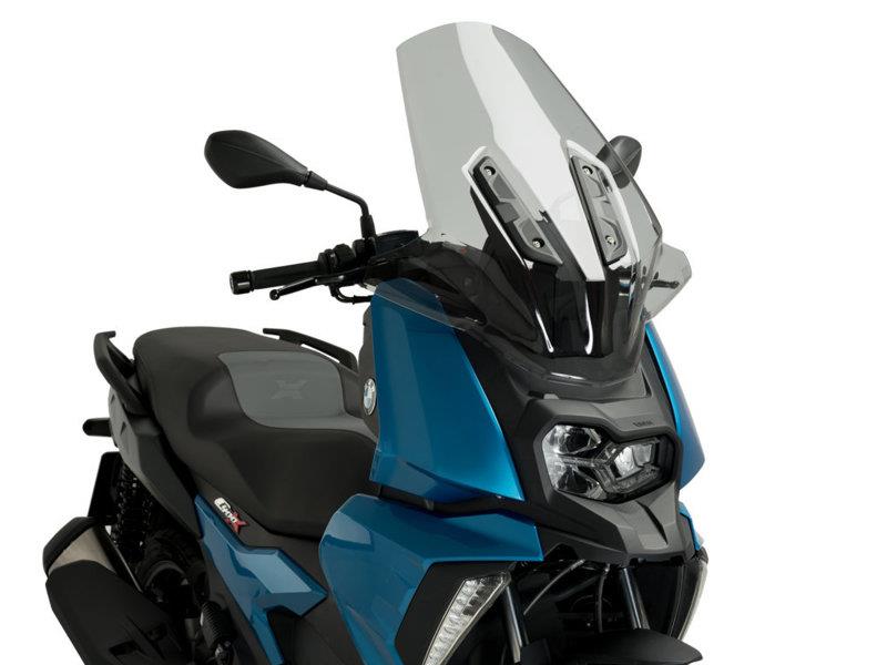 PUIG V-Tech Line Touring Screen Light Smoke for BMW C400 X 18-21 20732H