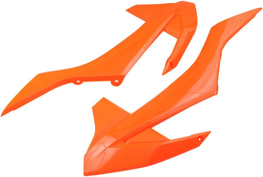 UFO RADIATOR COVERS KTM FLUO ORANGE KT04085-FFLU