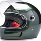 BILTWELL Gringo SV Gloss Green Motorcycle Helmet