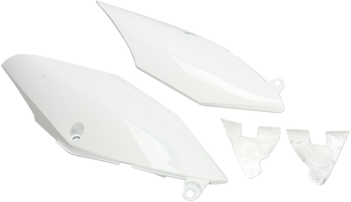 UFO SIDE PANELS HONDA CRF450R/RX WHITE HO04684-041