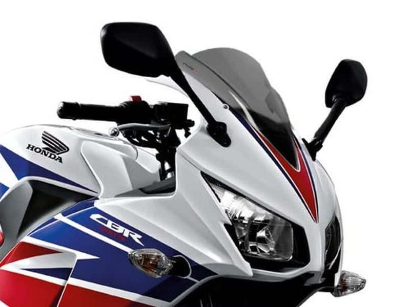 PUIG Z-Racing Screen Dark Smoke for Honda CBR300 R 15-17 7228F