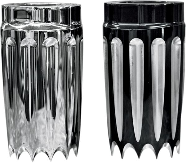 Paul Yaffe Bagger Fork Slider Covers For Harley FLS 1690 83-17 SC-YB-6.25-BLK