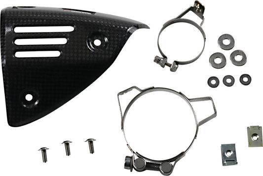 Akrapovic Heat Shield Black CF For Vespa GTS 300 I.E. 05-20 P-HSVE3SO1