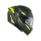 PREMIER HELMETS Evoluzione Yellow/Black Motorcycle Helmet