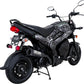 Vance & Hines Upsweep Exhaust System Mild Steel Black For Honda 48241