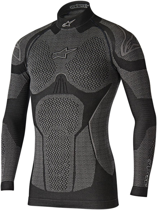 Alpinestars Ride Tech Winter Long Sleeve Underwear Top Black Grey