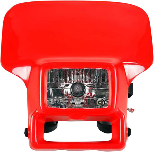 UFO HEADLIGHT HALOGEN HONDA RED HO03615-069