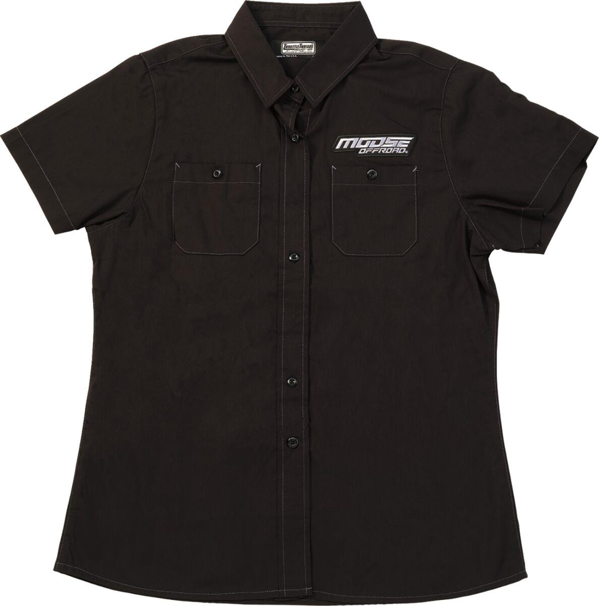 Moose Racing Shirt Womens Shop Black
