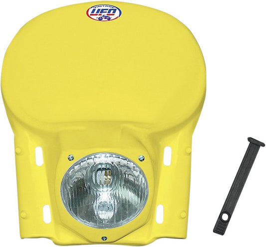 UFO VINTAGE UNIVERSAL HEADLIGHT (78-88) YELLOW ME08040D