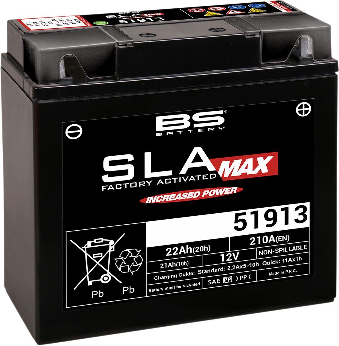 Bs Battery SLA MAX AGM Battery For BMW K 1600 GT 1970-2024 300860