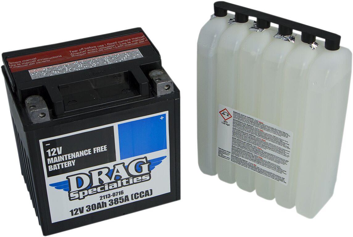 Drag Specialties Battery For Harley FLHTCUTG 1868 1973-2024 DTX30L-FT-EU