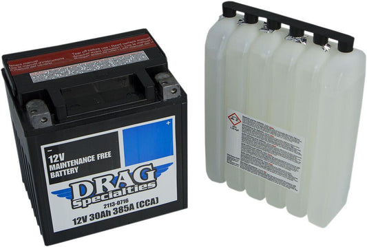 Drag Specialties Battery For Harley FLHTCUTG 1868 1973-2024 DTX30L-FT-EU
