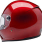 BILTWELL Lane Splitter Red Motorcycle Helmet