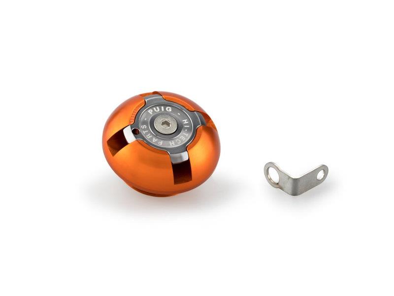 Puig Engine Oil Filler Cap Orange 9879H