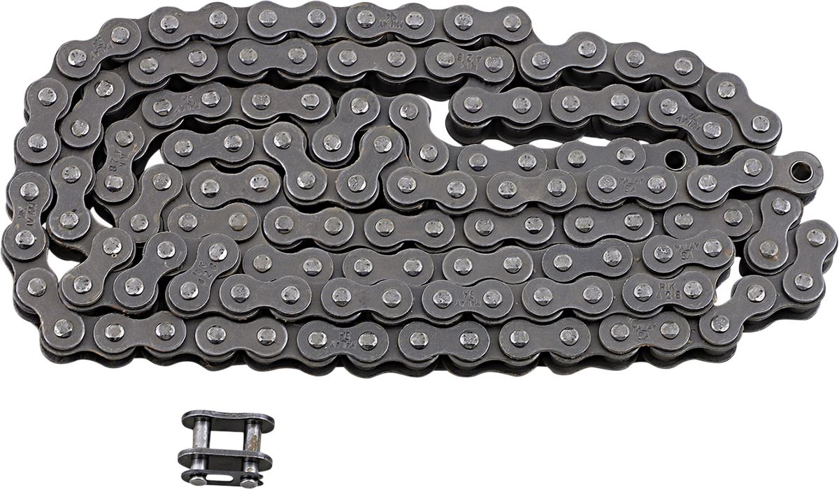 RK Motorcycle Drive Chain 428 118L NONSEAL 428SB118CL