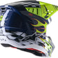 Alpinestars Supertech SM5 Rash Navy & Yellow Mx Helmet