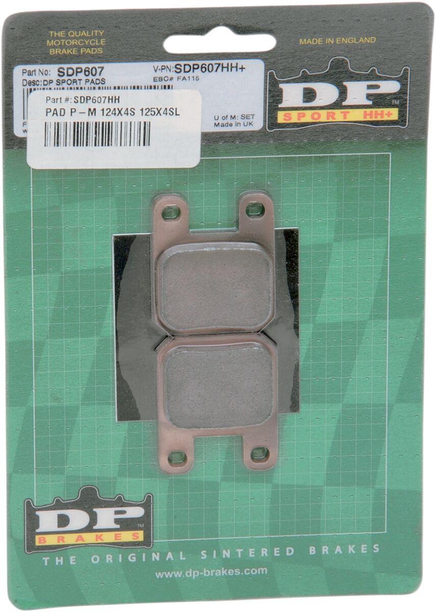 Dp Brakes SDP Sport HH+ Sintered Brake Pads For Beta EVO 80 1988-2024 SDP607HH+