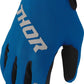 THOR Ridemode Static Gloves Blue