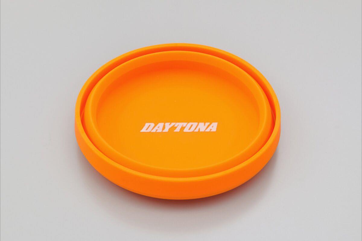 Daytona Magnetic Silicone Tray Orange Rubber Foldable Hardware Tool Tray 31021