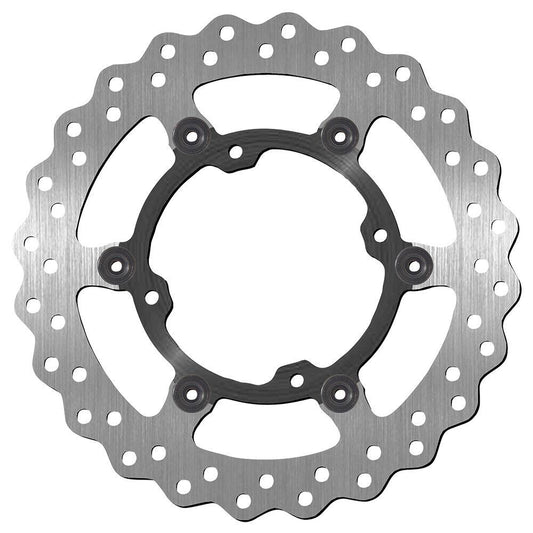 Sbs Stainless Steel Brake Rotor For Kawasaki KX 250 2006-2022 Black Silver 5112