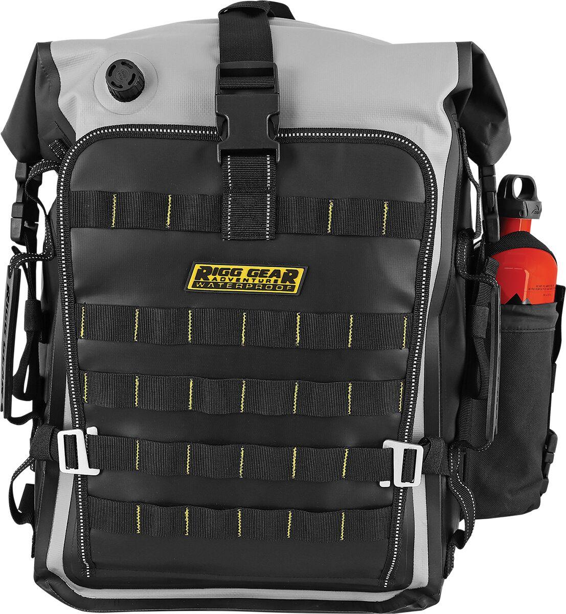 Nelson Rigg Hurricane Backpack Black Gray Tarpaulin 30L Capacity SE-4030