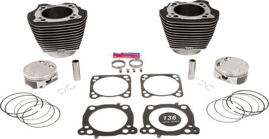 S&S Cycle Big Bore Cylinder Kit For Harley FLHTK 1868 2017-2023 910-0848A