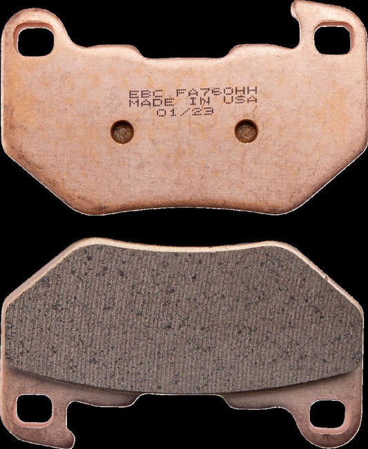 Ebc Sintered "HH" Brake Pads For Harley Davidson RH 1250 S 2021-2026 FA760HH