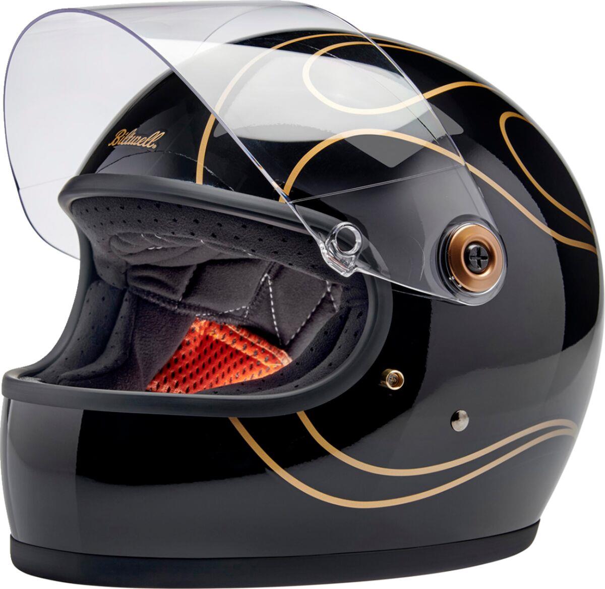 BILTWELL Gringo S Black Motorcycle Helmet