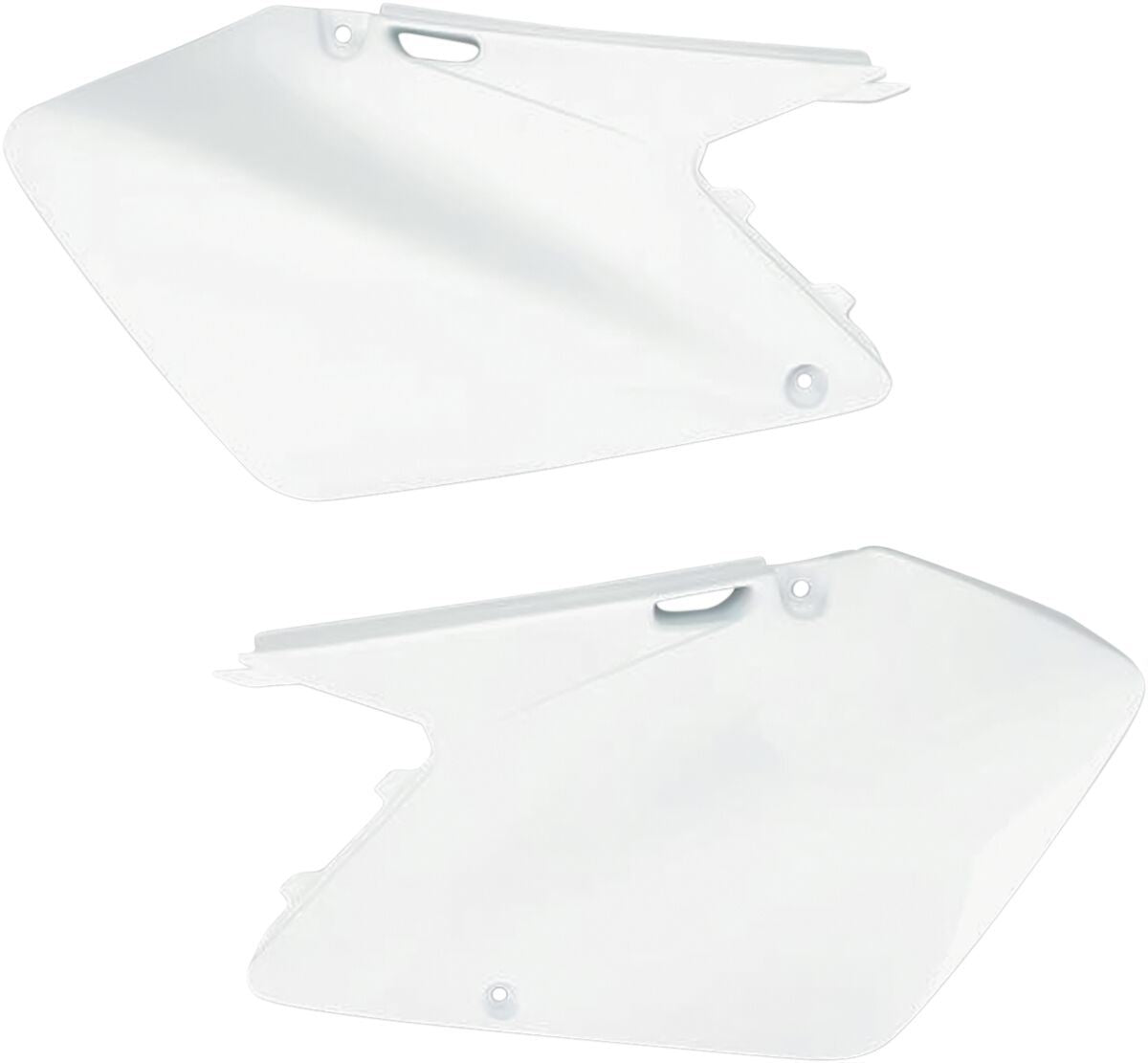 UFO SIDE PANELS SUZUKI RM125/250 WHITE SU03996-041