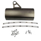 Akrapovic Muffler Sleeve Kit TI Silver BMW P-RKS364AAT38