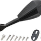 Daytona Black Side View Fairing Set Left ECE-Approved Aluminum ABS Mirror 80715