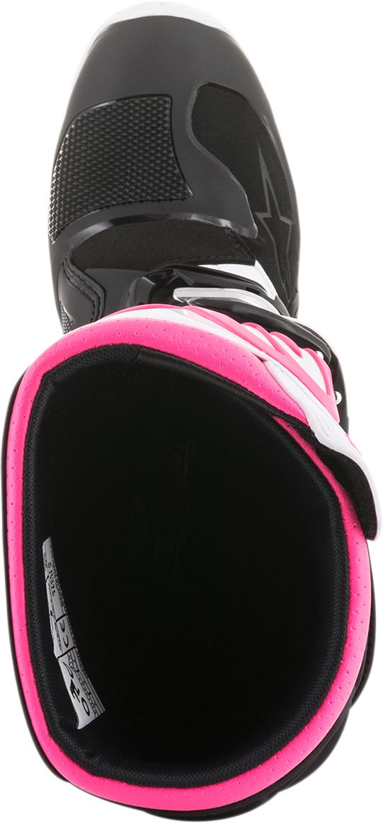 Alpinestars Stella Tech 3 Boots Black White Pink