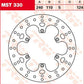 Trw Round Fixed Brake Rotor 220-250mm For BMW G 650 GS 1993-2016 Steel MST330