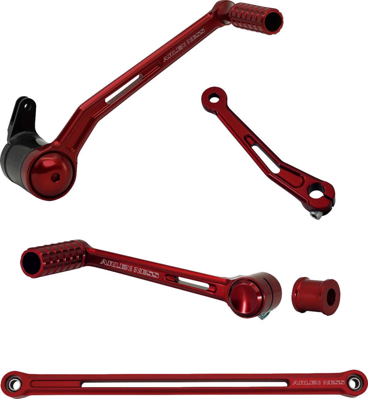 Arlen Ness SpeedLiner Foot Control Kit For HD FLHTC 1584 ABS 04-10 420-135