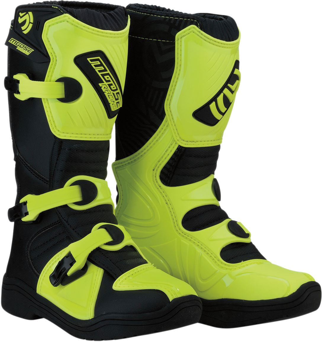 Moose Racing 2018 M1.3 Youth Black/HiViz Motocross Boots