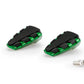 Puig Trail 2 Footpegs Green 6620N