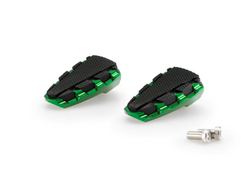 Puig Trail 2 Footpegs Green 6620N
