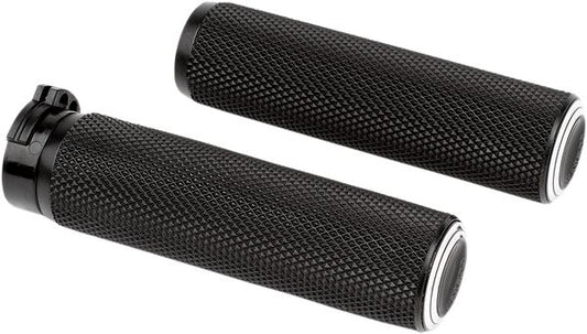 Arlen Ness Dual Ring Grips Black For Harley Davidson XL 883 N 76-22 07-308