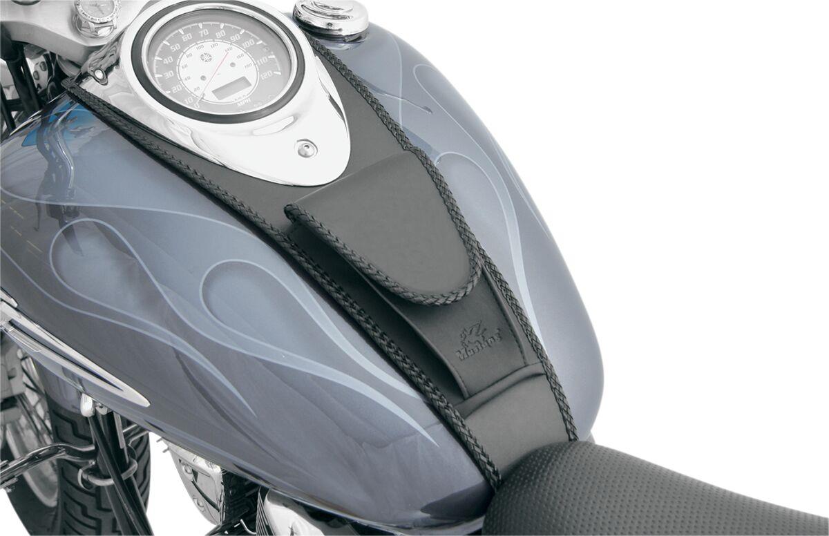 Mustang Pouch Tank Bib For Yamaha XVS 1100 1999-2011 Black 93304