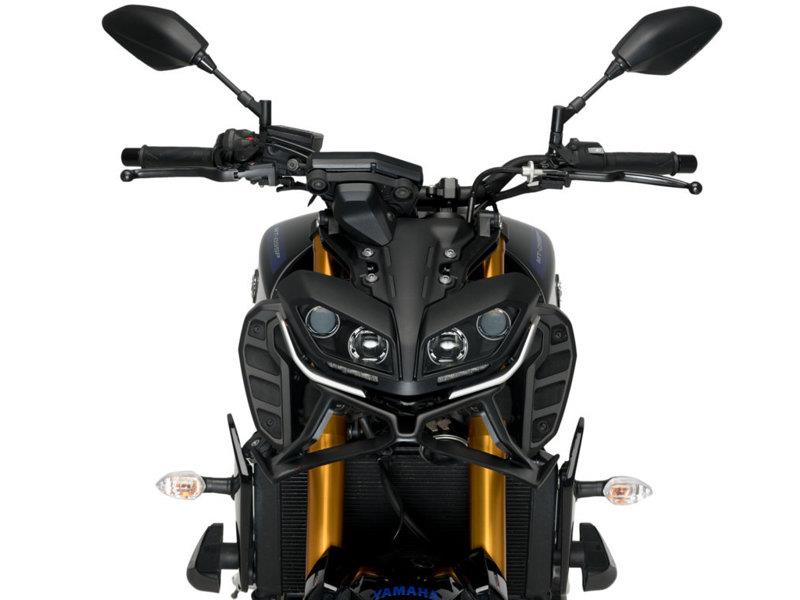 PUIG Naked Front Spoiler Matt Black for Yamaha MT-09/SP 17-20 3482J