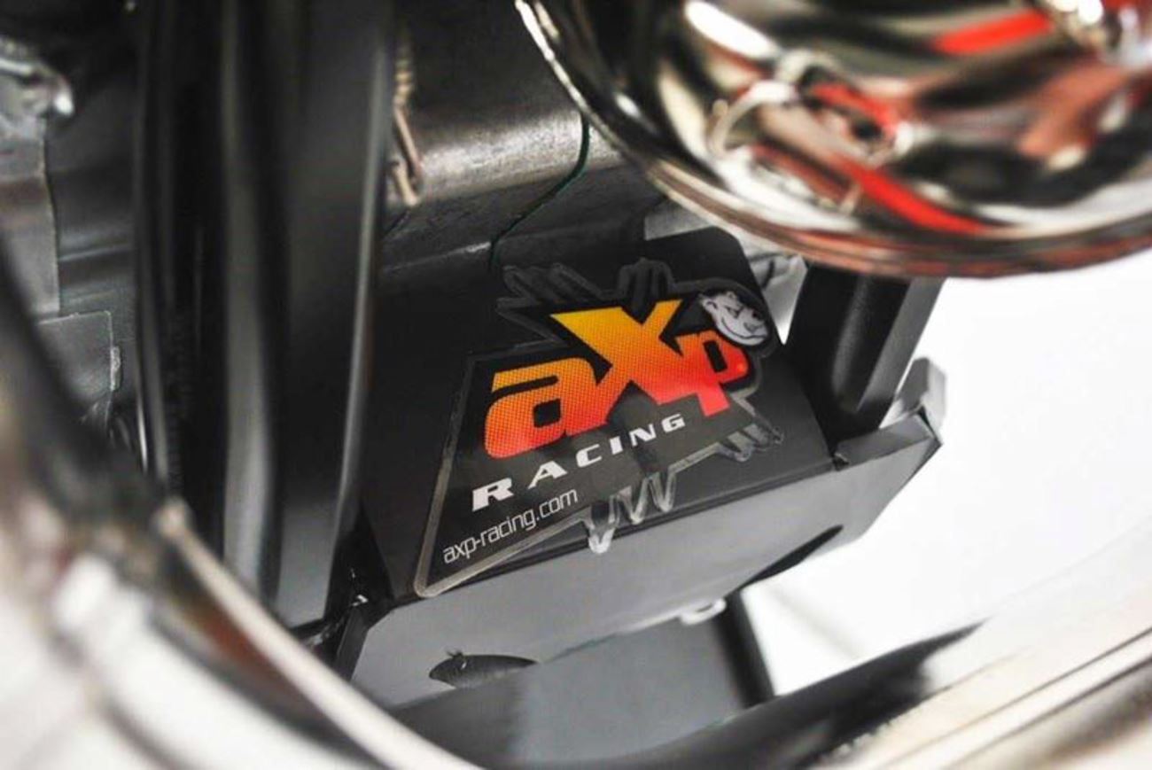 AXP RACING Skid Plate 6MM For Husqvarna/KTM 250/300 17-23 Black AX1400