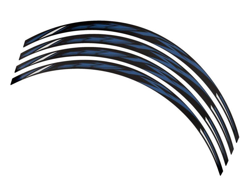 PUIG R1 Rim Stickers Red Universal 5123R