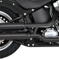 Vance & Hines 3" Twin Slash Slip-On Mufflers For HD FLSTF 1690 07-17 46343